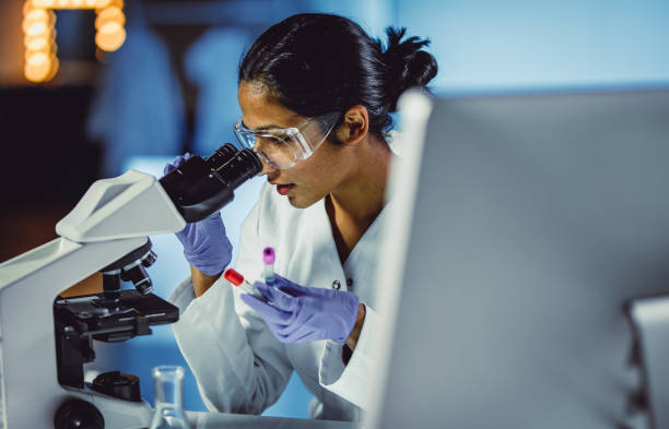Scientist in laboratory